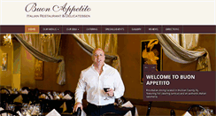 Desktop Screenshot of buonappetitoitalian.com